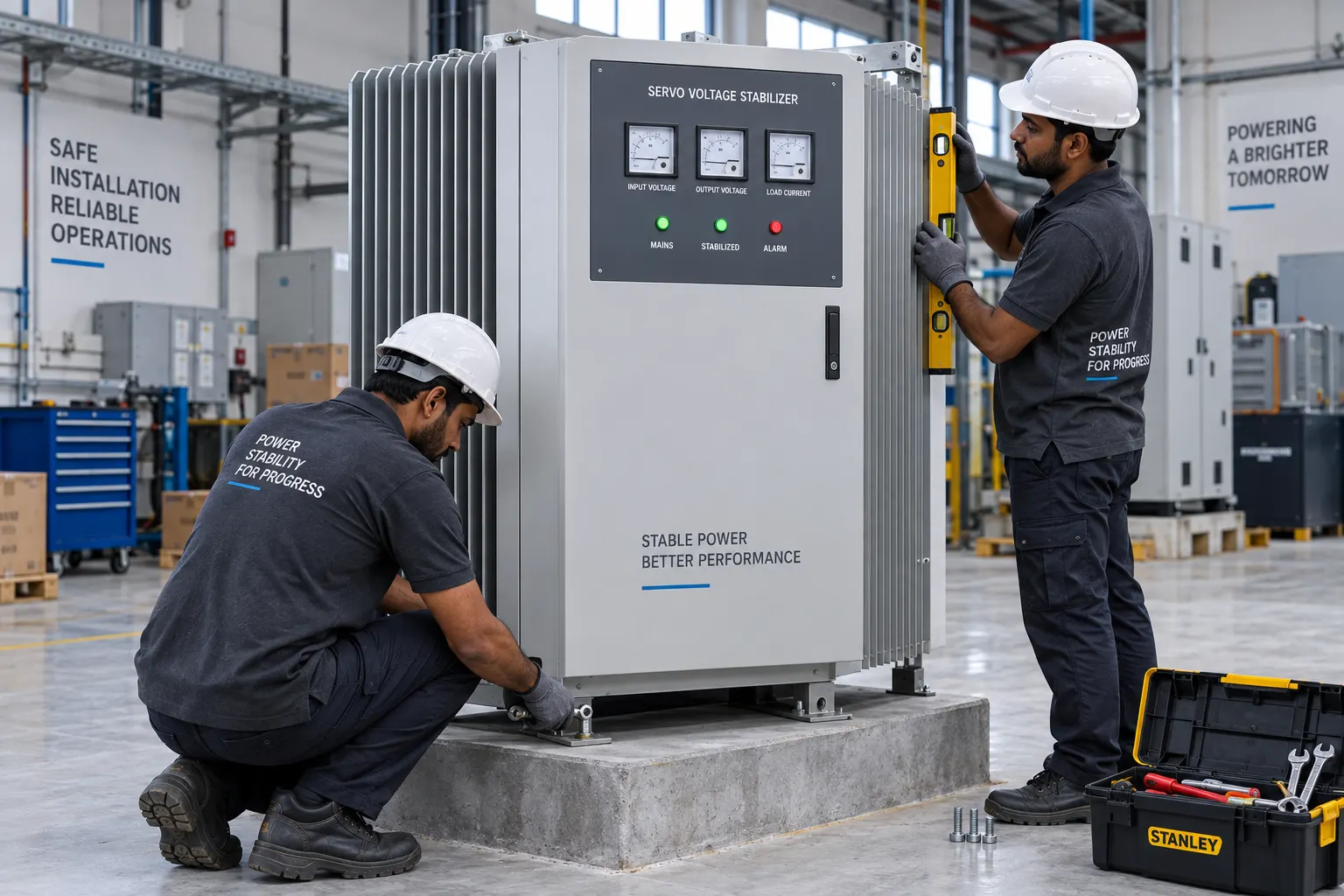 Servo Stabilizer Installation