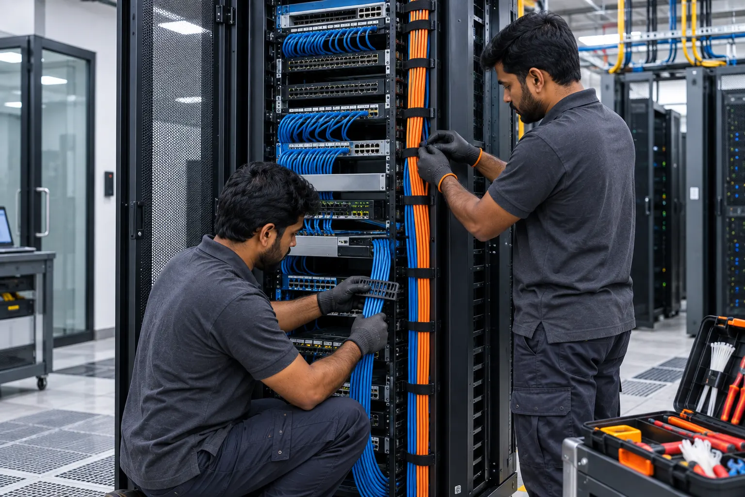 Server Room & Rack Setup
